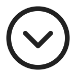Chevron Down Circle SVG Icon